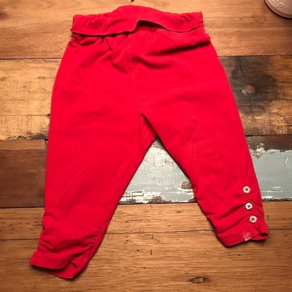 Souris Mini Red baggies pants Baby Size 24 - Picture 1 of 7